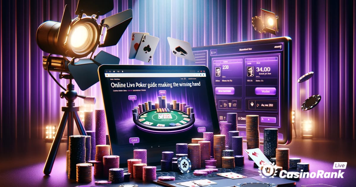 Водич за онлине покер уживо за добијање победничке руке